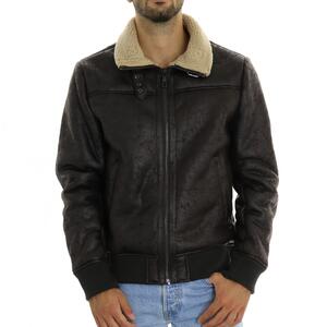 GIUBBOTTO ECOMONTONE MARRONE